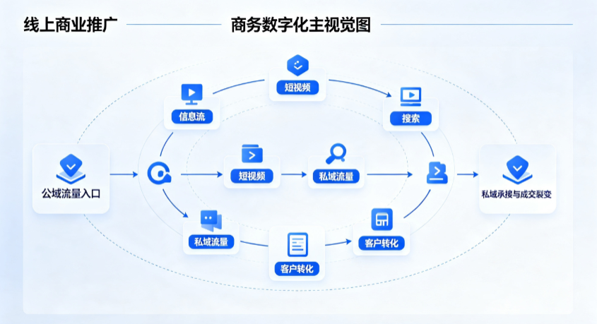 索县线上商业推广怎么做？全域流量闭环搭建与低成本转化实战指南