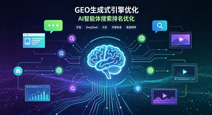 索县GEO 浪潮来袭：生成式引擎优化崛起，创作者争抢豆包、DeepSeek、元宝智能体流量入口